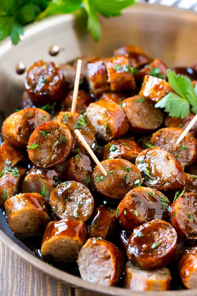 Game Day Bites: Effortless Tailgating Eats #9 Beer Brat&nbsp;Bites