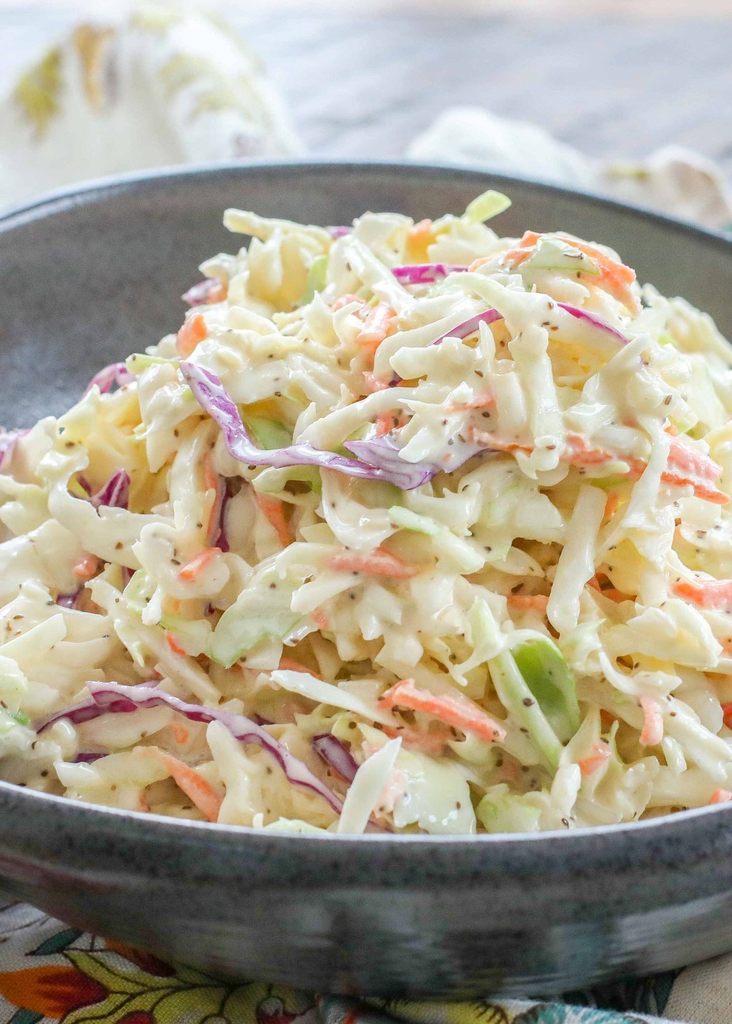 Award-Winning Southern Tangy Mayonnaise Coleslaw&nbsp;Recipe