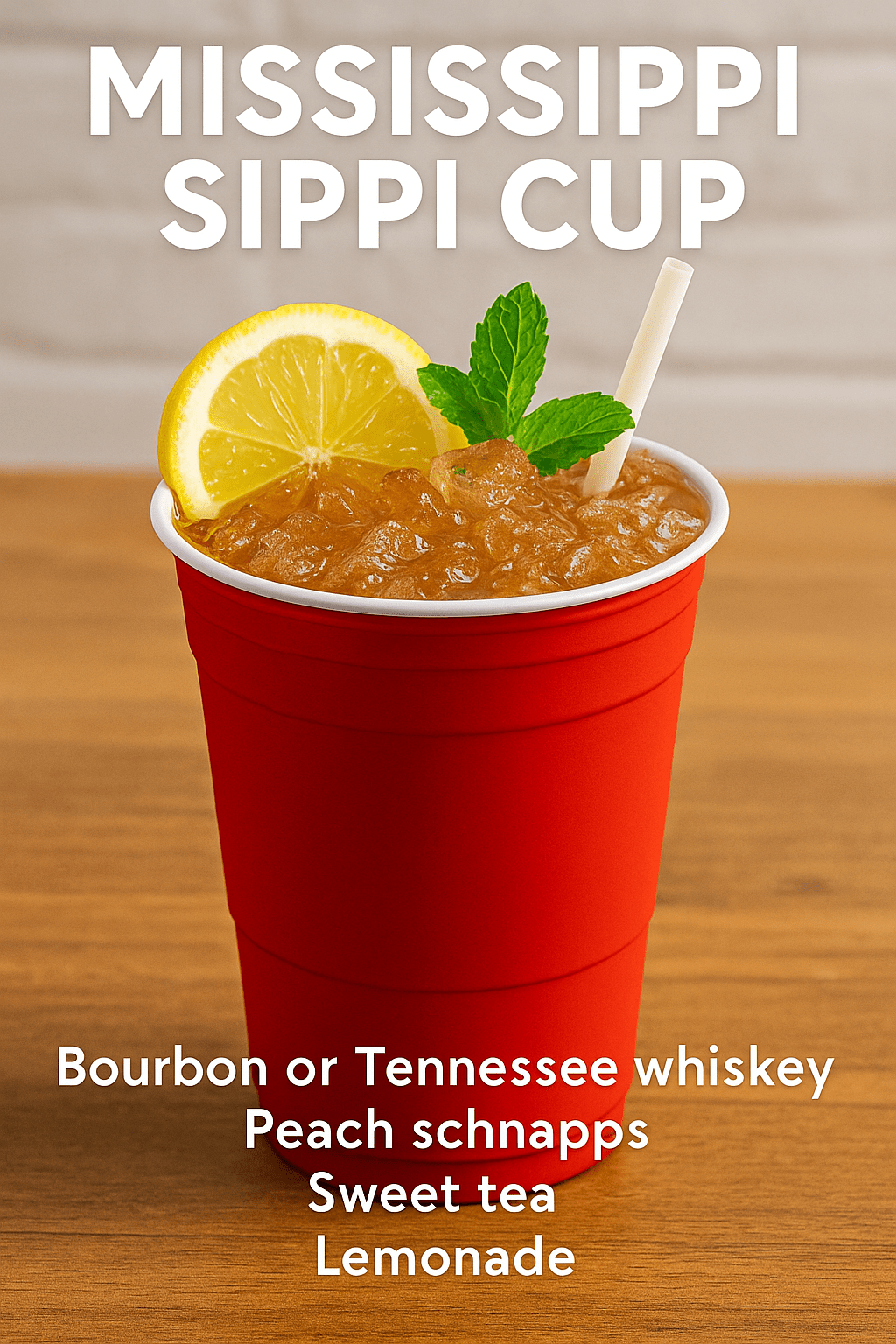 Mississippi Sippi Cup (Sweet, Strong, and Southern to the&nbsp;Core)